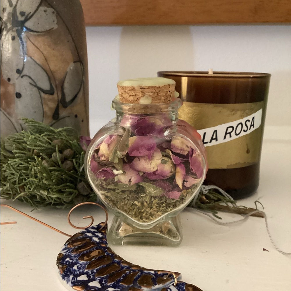 Spell jar Love intention witch jar handmade โค๏ธ๐นโจ๐ฟ๐โค๏ธ๐๐๐๐๐๐ฎ๐๐๐๐ธ - Picture 8 of 16